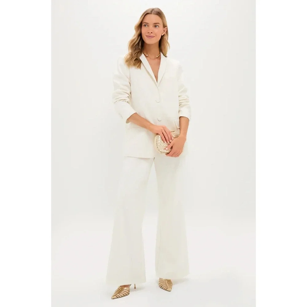 Tuckernuck NWT Cream Wool Warner Two-Blazer Size XS